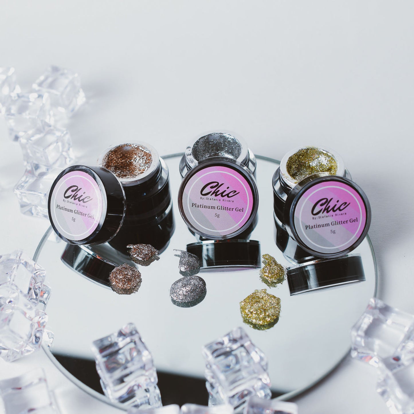 Platinum Glitter Gel